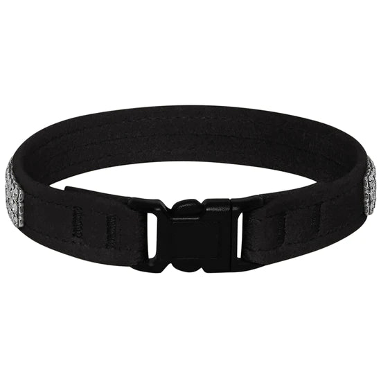 3 Row Giltmore 1/2" Breakaway Cat Collar-