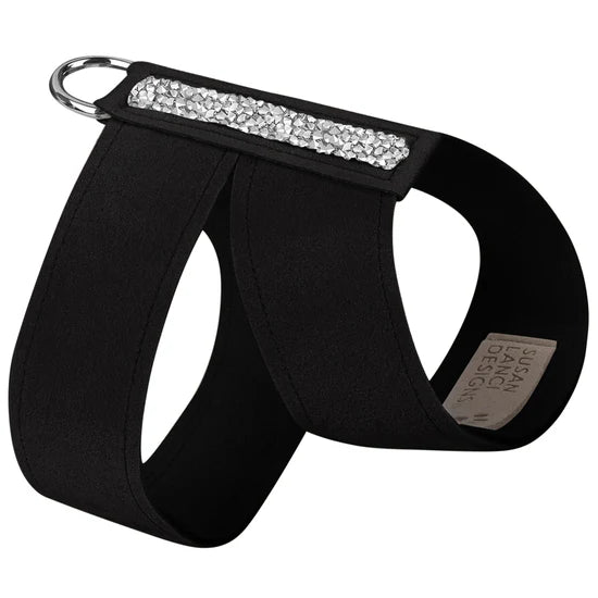 Crystal Rocks Tinkie Harness-TC-Black-