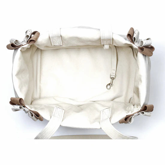 Doe & Fawn Double Nouveau Bow Luxury Carrier-1-Doe-