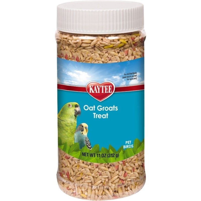 Kaytee Forti-Diet Pro Health Oat Groats Treat - All Birds - 11 oz-