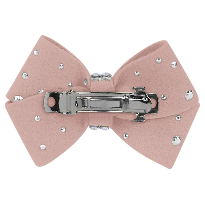 Nouveau Bow Hair Bow with Silver Stardust-