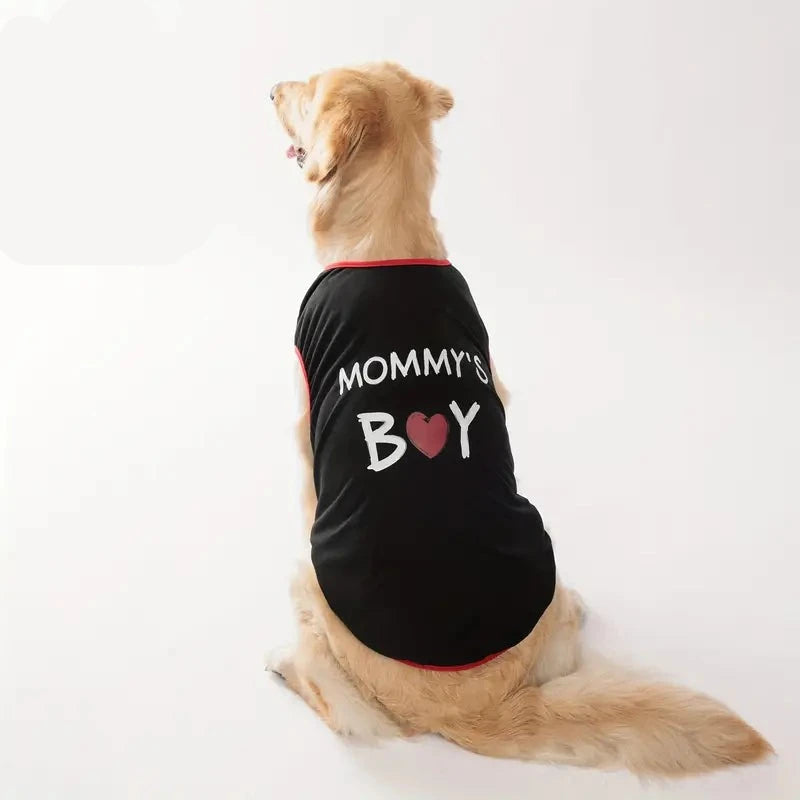 Cute Mommy Boy Summer Dog T-Shirt