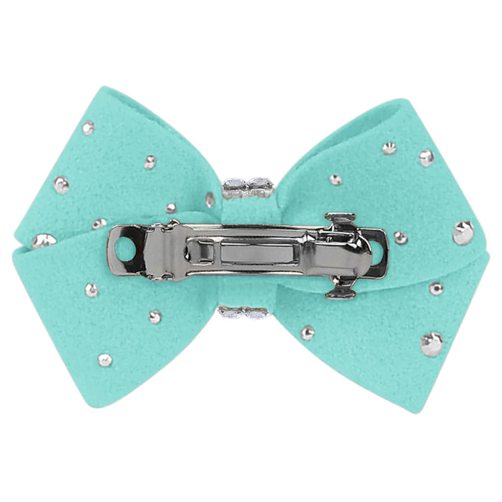 Nouveau Bow Hair Bow with Silver Stardust-