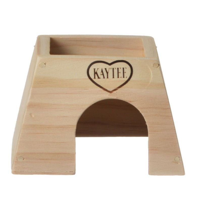 Kaytee Woodland Get A Way House - Small Mouse (5"L x 4.5"W x 3.25"H)-