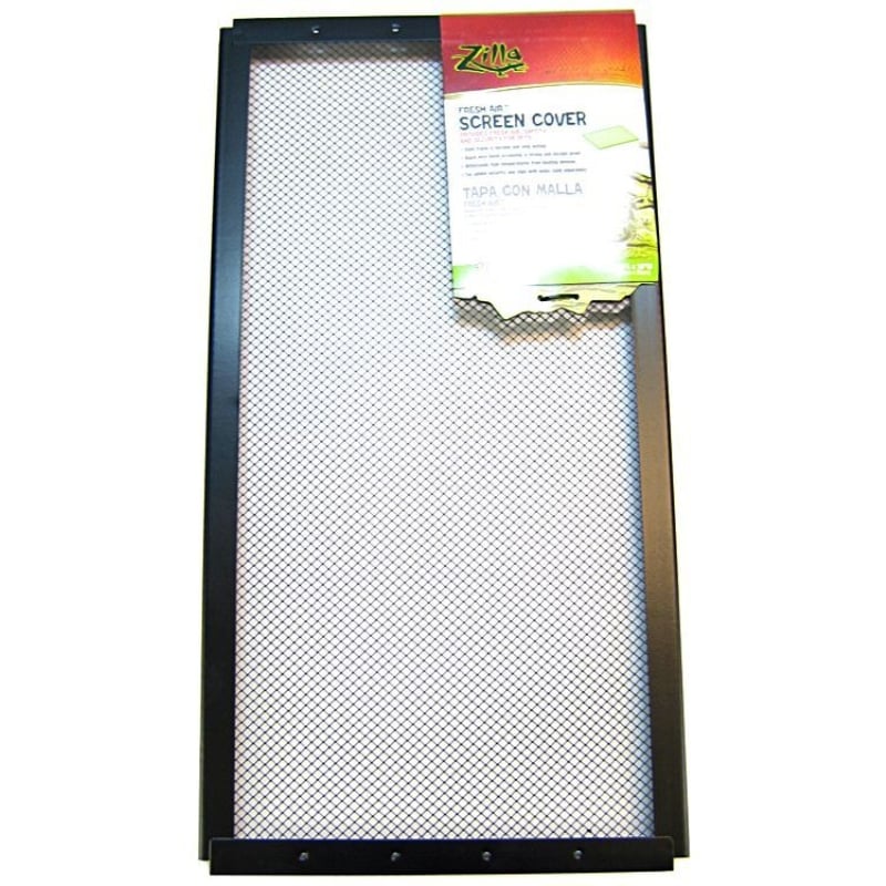 Zilla Fresh Air Fine Mesh Screen Cover - 10 Gallon Tank (20" Long x 10" Wide)-