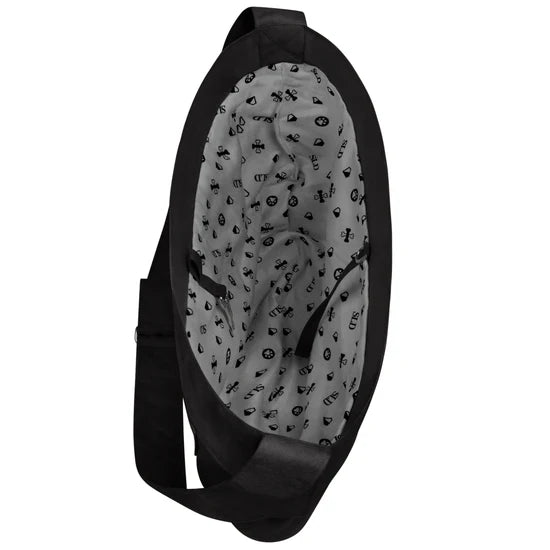 Cuddle Carrier with Summer Liner-1-Black / Platinum Summer Liner-