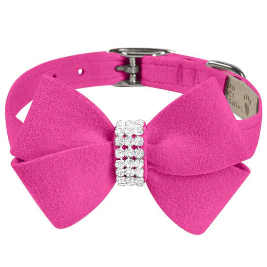 Nouveau Bow Collar-TC-Pink Sapphire-