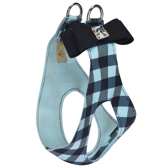 Black Big Bow Step In Harness-