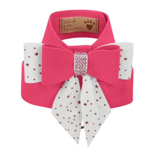 Pink is Love Double Tail Bow Tinkie Harness-