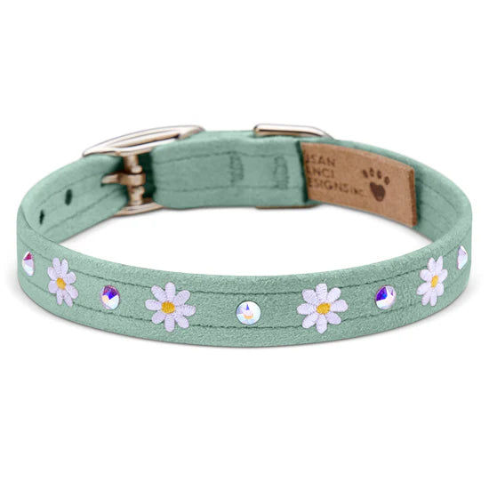 Small Daisy 1/2" Collar-TC-Mint-