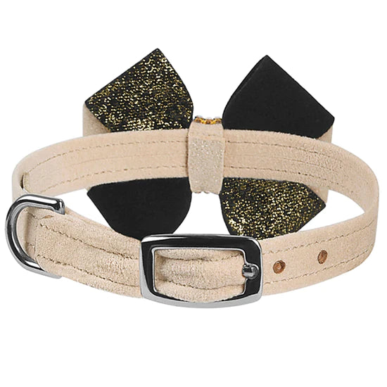 Glitzerati Pinwheel Bow Collar-