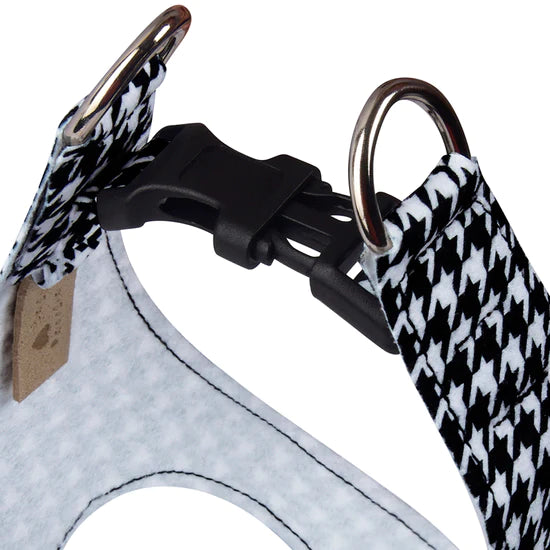 Houndstooth Step In Harness-