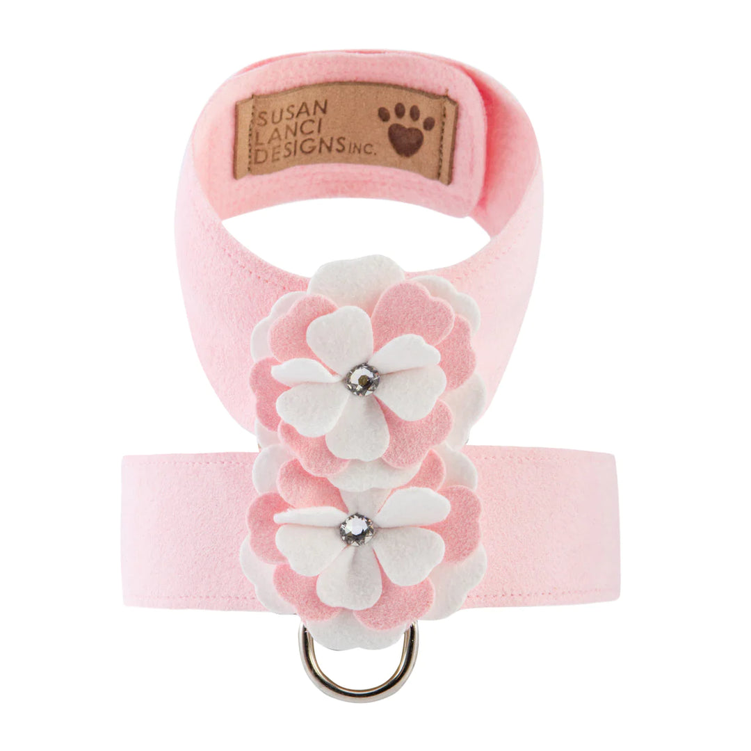 Special Occasion Flower Tinkie Harness-TC-Puppy Pink-