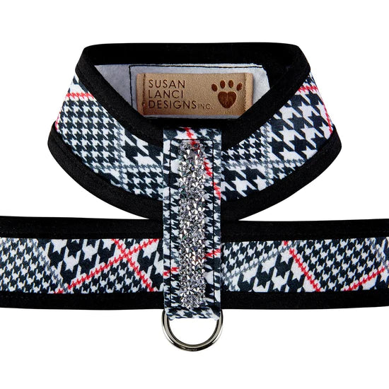 Crystal Rocks Tinkie Harness with Black Trim-