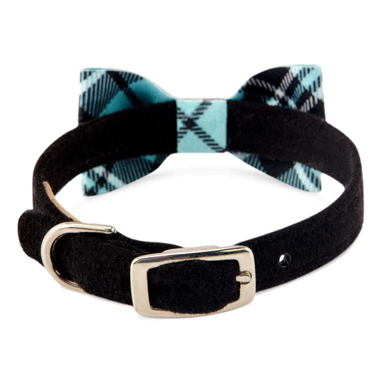 Scotty Tiffi Plaid Bow Tie Collar-