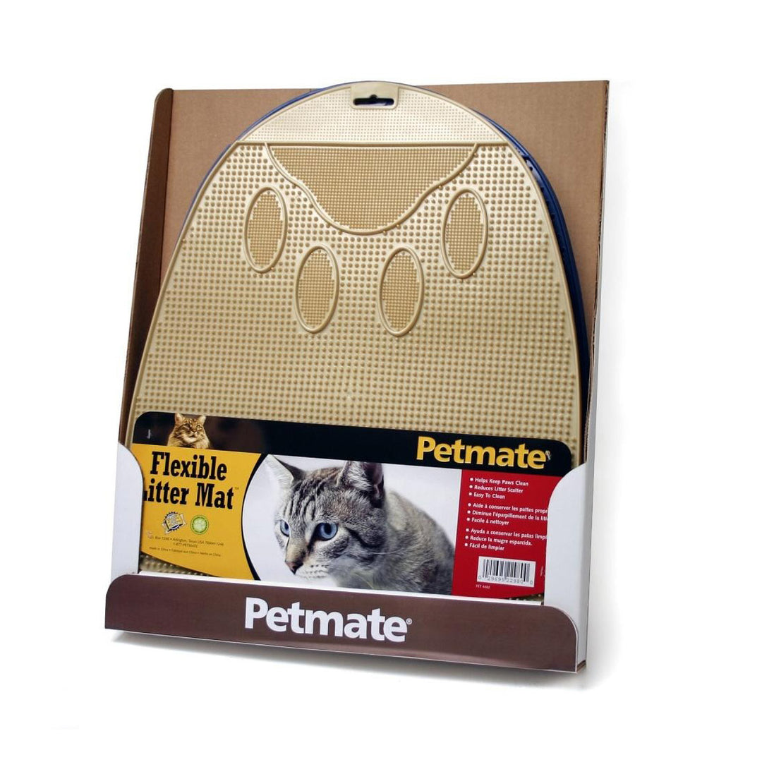 Petmate Flexible Cat Litter Mat Assorted 1ea/One Size-