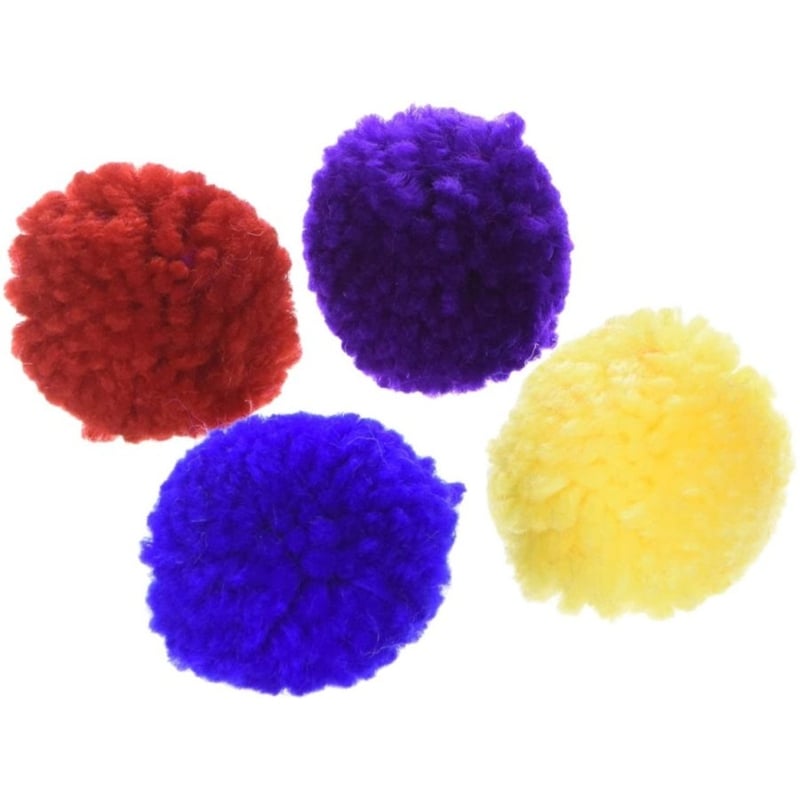 Spot Wool Pom Poms with Catnip Cat Toy - 1 count-