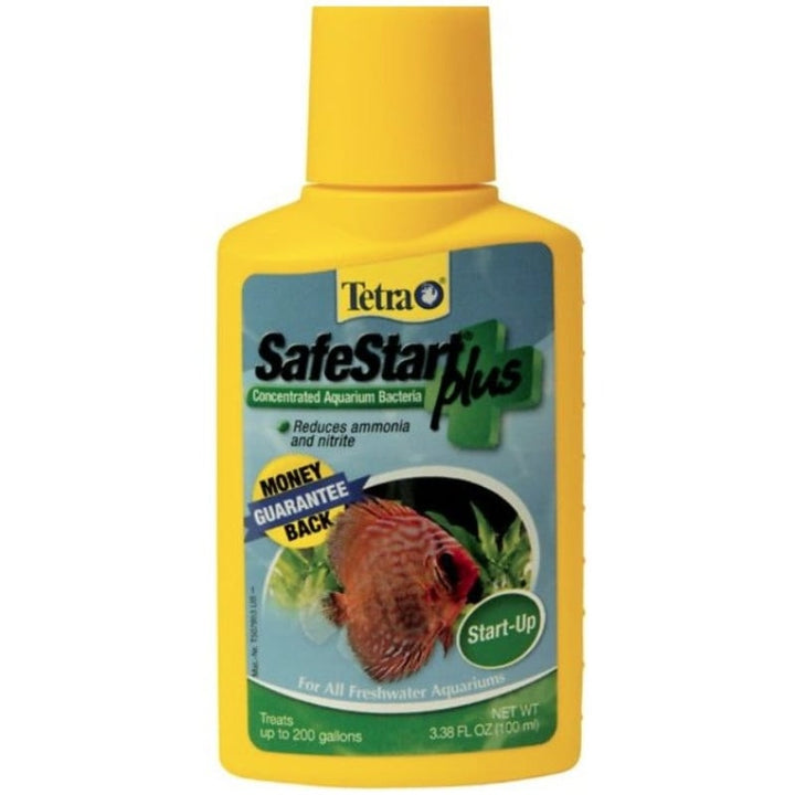 Tetra SafeStart Aquarium Start-up Water Conditioner - 3.38 oz (Treats up to 30 Gallons)-