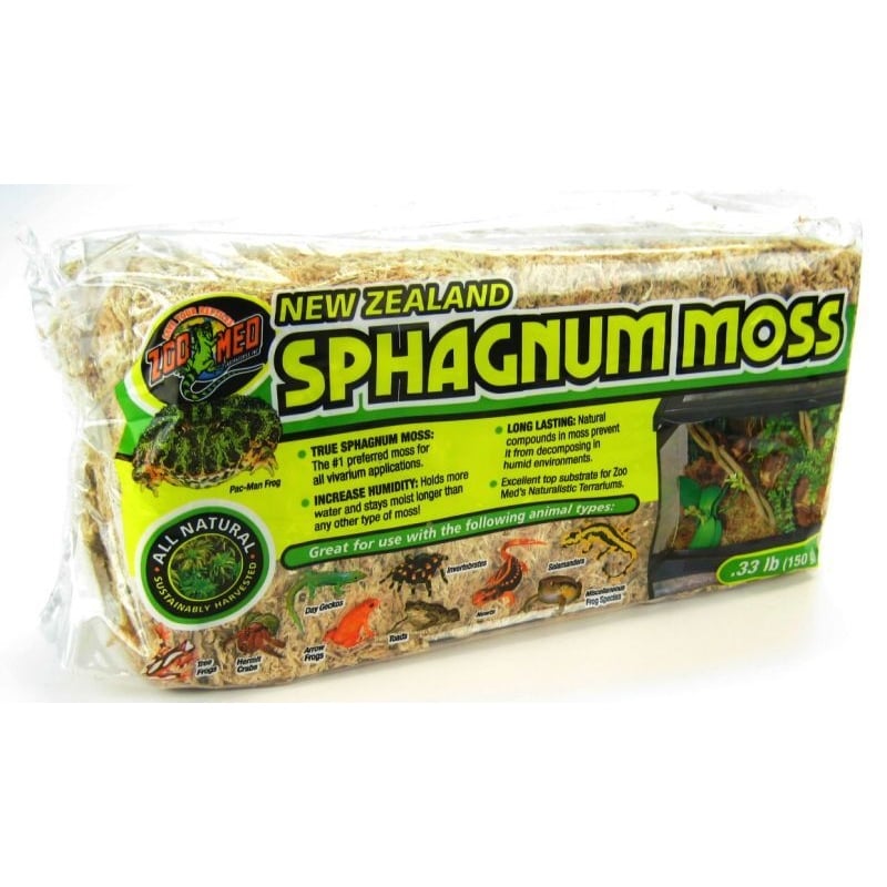 Zoo Med New Zeland Sphangnum Moss - .33 lbs-