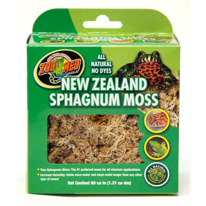 Zoo Med New Zeland Sphangnum Moss - 80 Cubic Inches-