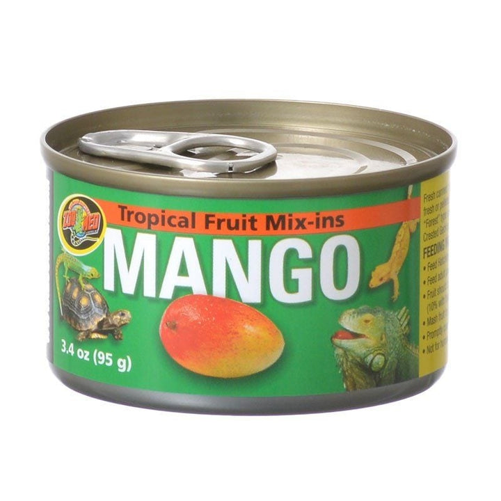 Zoo Med Tropical Fruit Mix-ins Mango Reptile Treat - 4 oz-