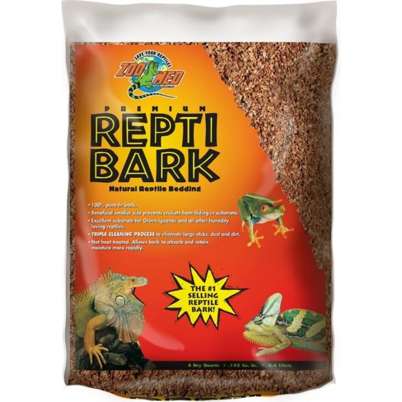 Zoo Med Premium Repti Bark Natural Reptile Bedding - 4 Quarts-