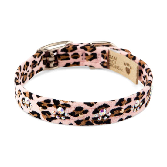 Paws Collar-TC-Pink Cheetah-