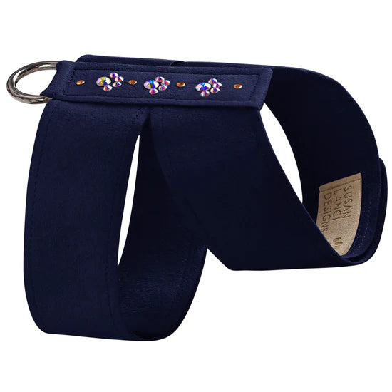 Crystal Paws Tinkie Harness-TC-Indigo-