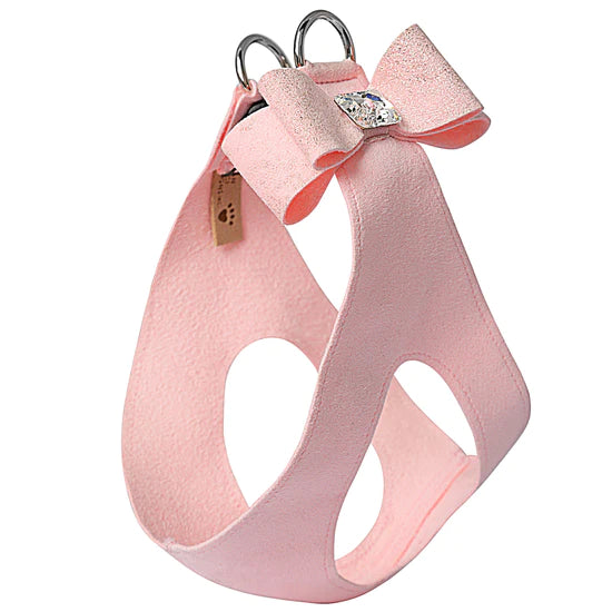 Puppy Pink Glitzerati Big Bow Step In Harness-