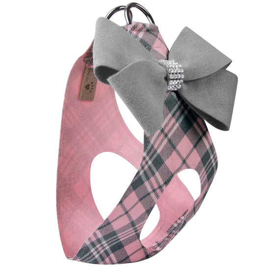 Scotty Plaid Platinum Nouveau Bow Step In Harness-