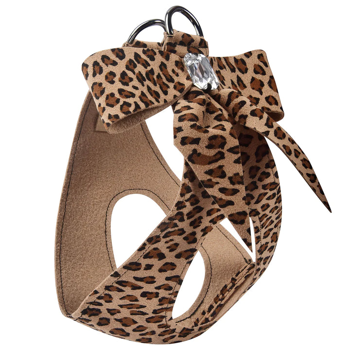 Cheetah Couture Tail Bow Step In Harness-TC-Cheetah-