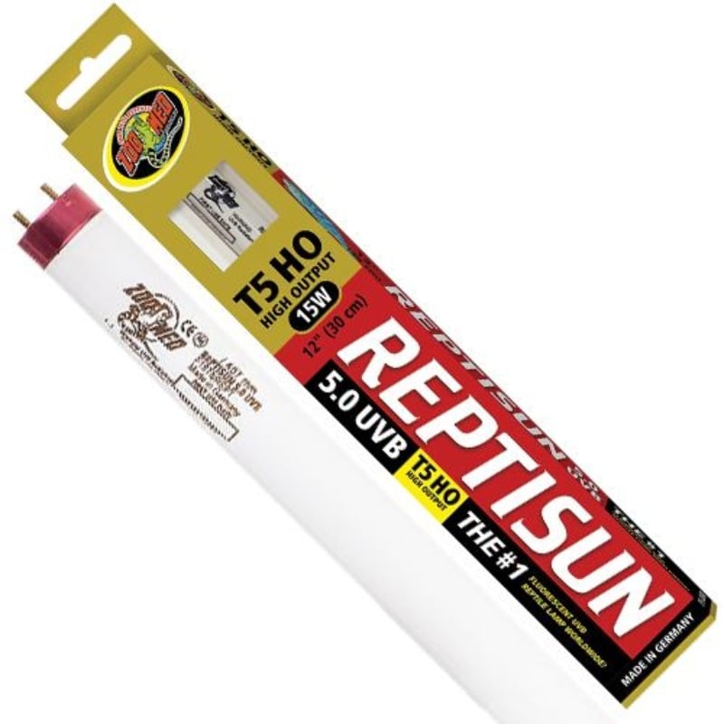 Zoo Med ReptiSun T5 HO 5.0 UVB Replacement Bulb - 15W (12")-