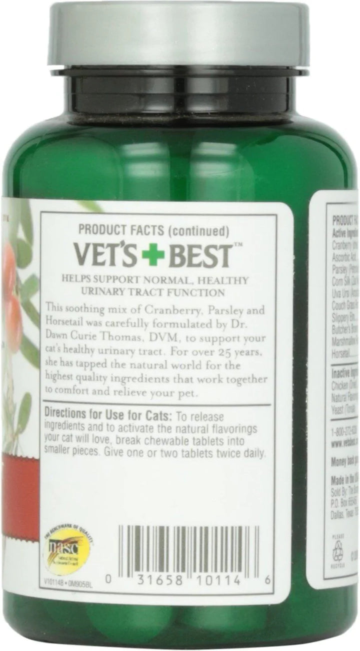 Vet's Best Urinary Tract Support Tablets for Cats 1ea/60 Tablets-