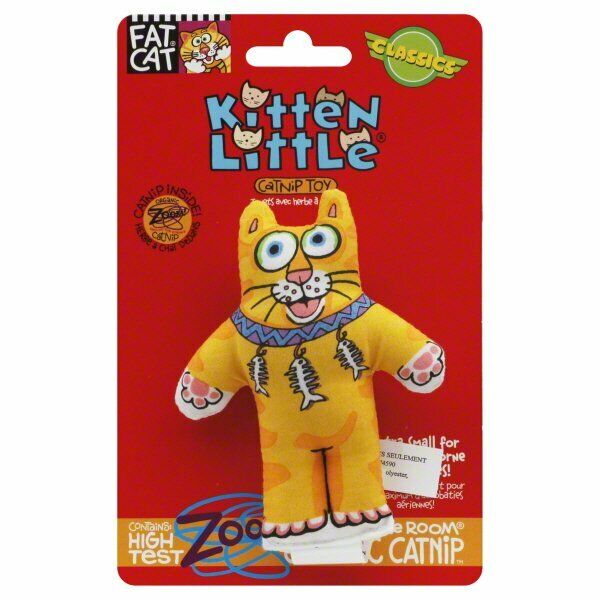 FAT CAT Classic Kitten Little Catnip Toy Assorted 1ea/One Size-