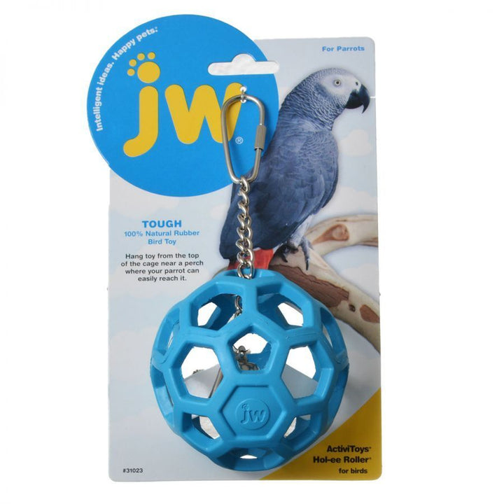 JW Pet ActiviToy Hol-ee Roller Bird Toy Multi-Color 1ea/LG