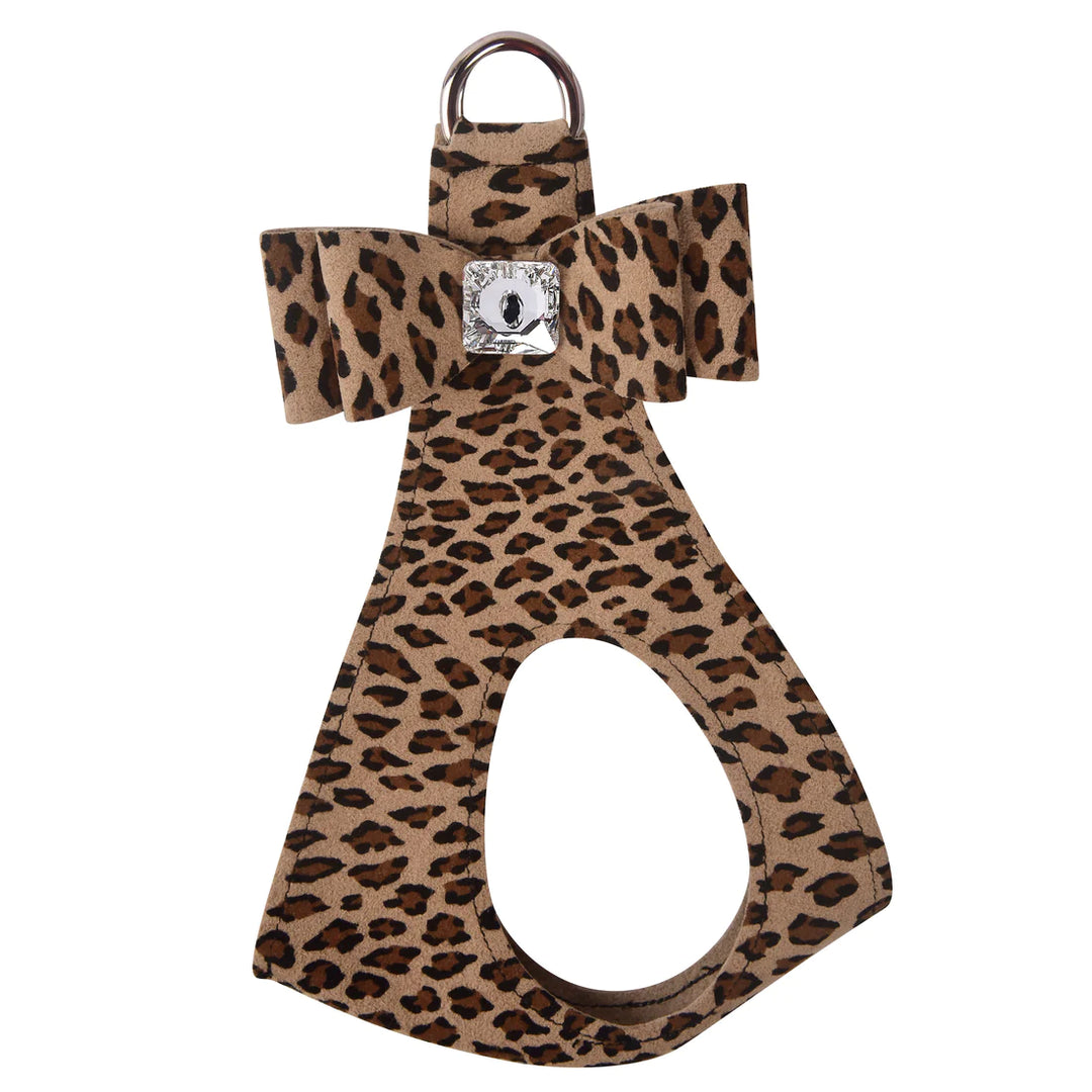 Cheetah Couture Big Bow Step In Harness-TC-Cheetah-