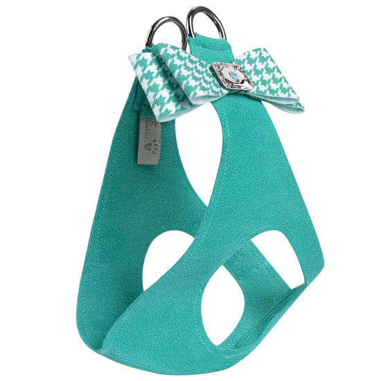 Bimini Houndstooth Big Bow Step In Harness-