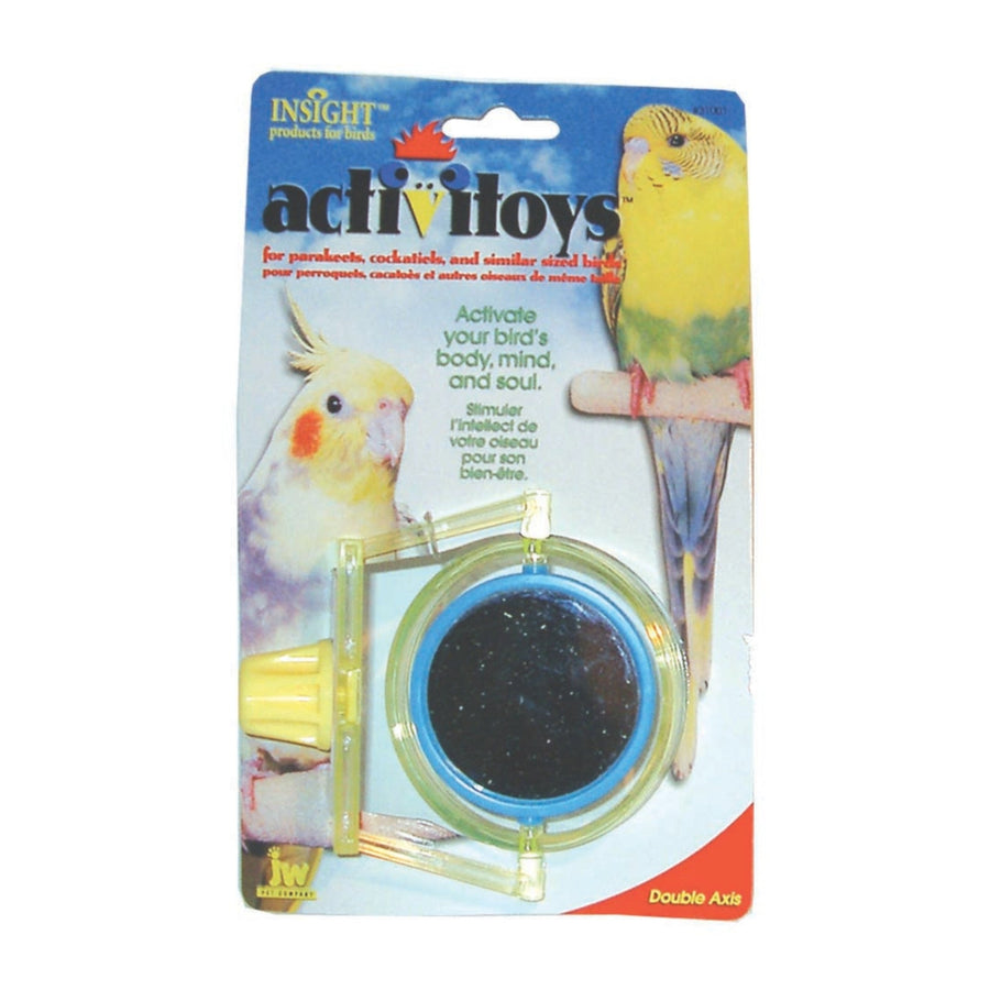 JW Pet ActiviToy Double Axis Bird Toy Multi-Color 1ea/One Size-