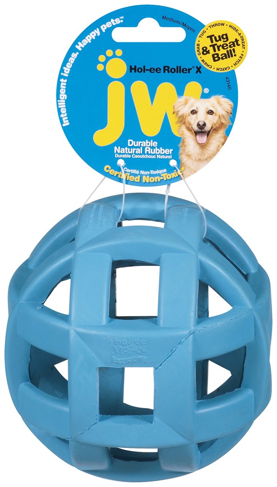 JW Pet Hol-ee Roller X Dog Toy Assorted 1ea/One Size-