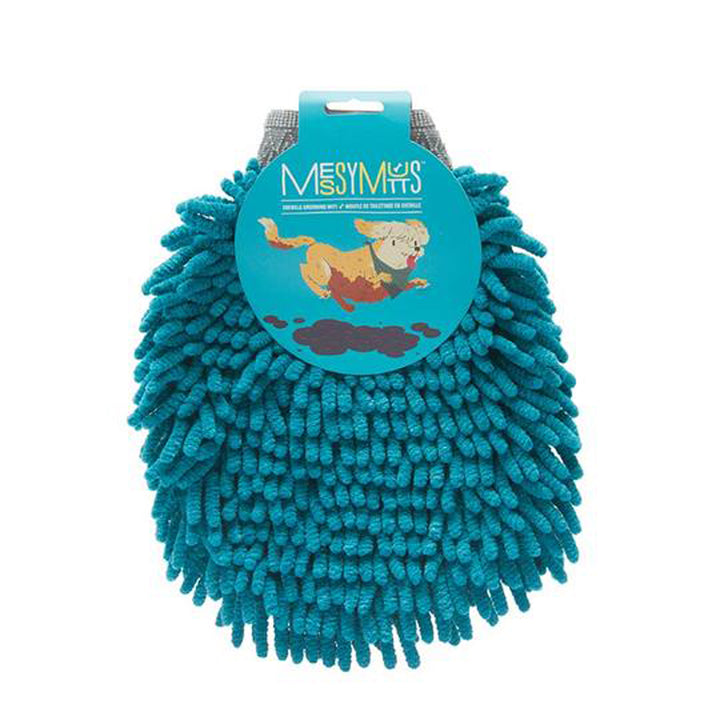 Messy Mutts Dog Grooming Mit Chenille Blue-