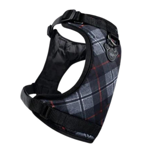 Canada Pooch Dog Everything Harness Plaid XLG-