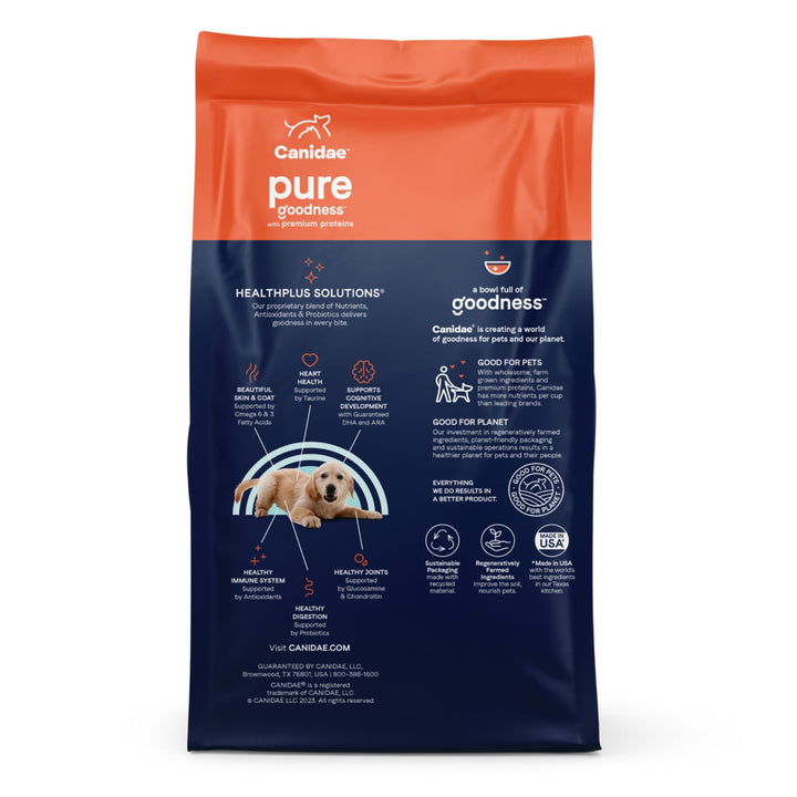 Pure Grain Free Puppy Food Salmon/Sweet Potato 4 Lb