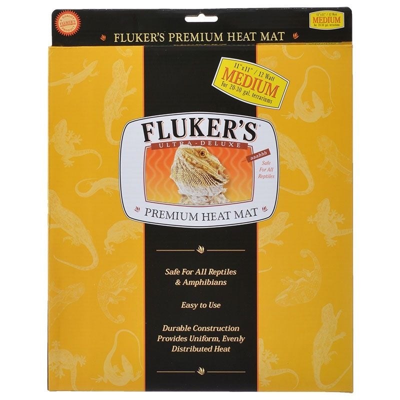 Flukers Ultra Deluxe Premium Heat Mat - Medium - 12 Watts (20-30 Gallons)-