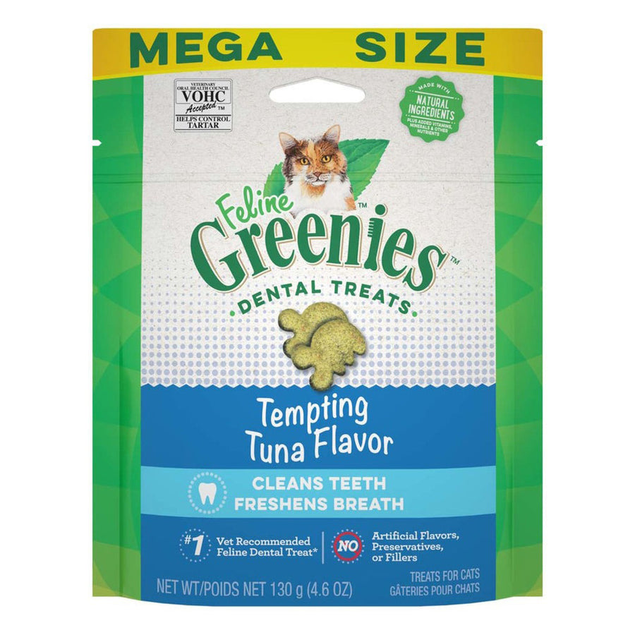 Greenies Feline Adult Cat Dental Treats Tempting Tuna 1ea/4.6 oz-