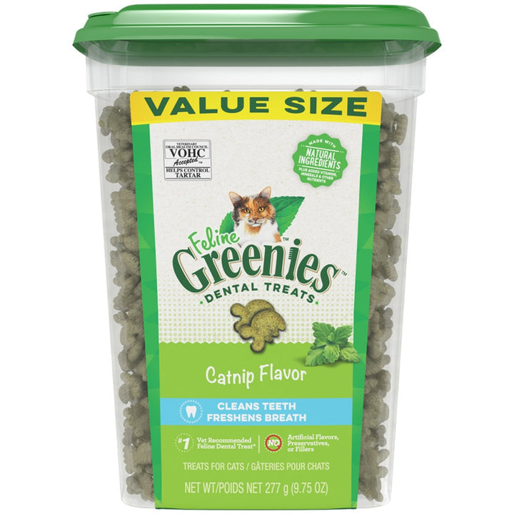 Greenies Feline Adult Cat Dental Treats Catnip 1ea/9.75 oz-