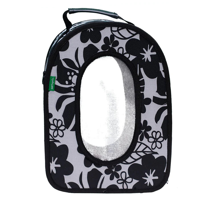 A and E Cages Happy Beaks Soft Sided Voyager Bird Carrier Black SM-