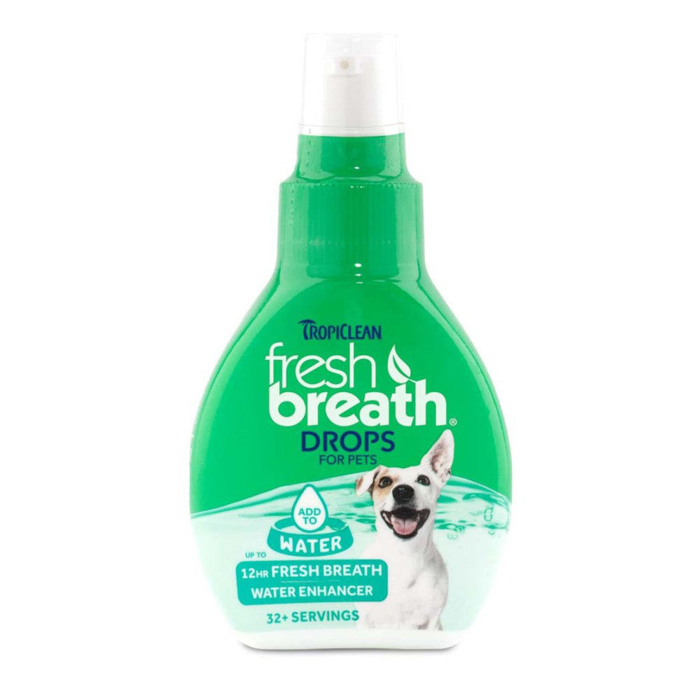 TropiClean Fresh Breath Oral Care Water Additive for Dogs 1ea/2.2 fl oz-