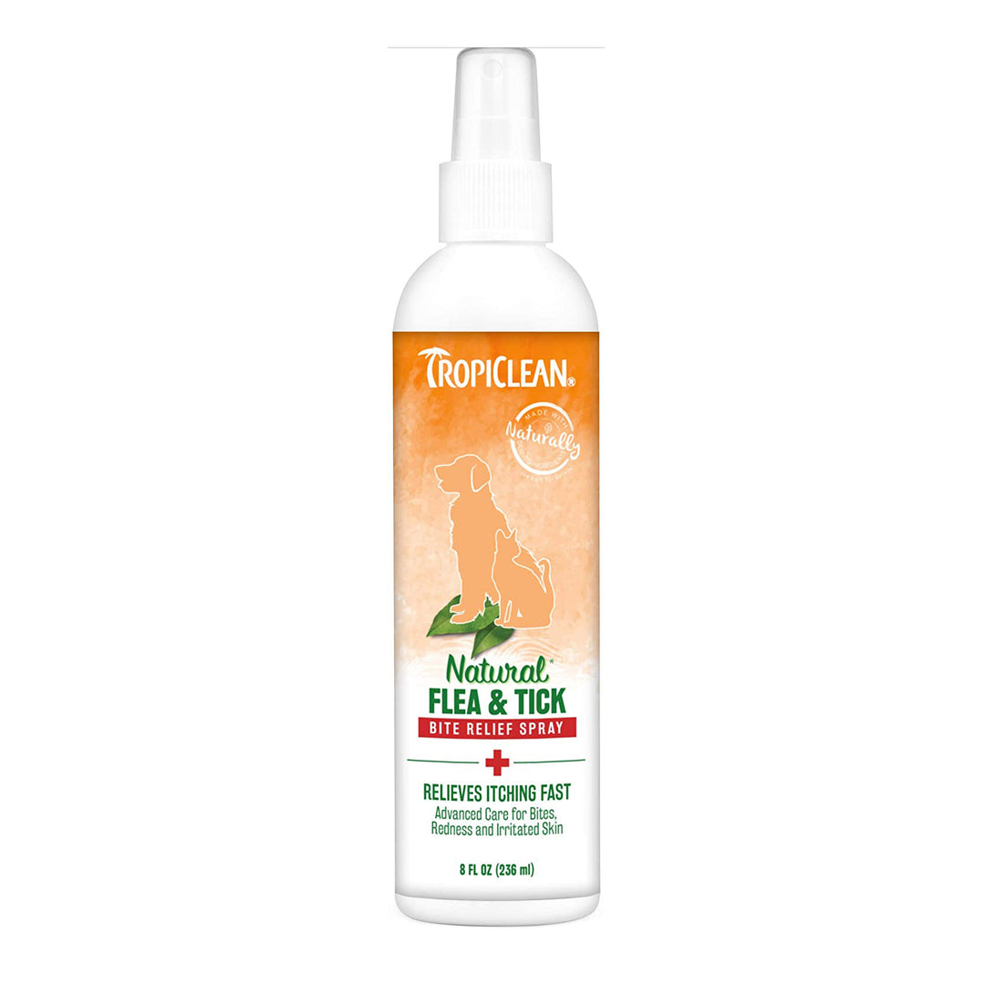 TropiClean Natural Flea & Tick Bite Relief Spray 1ea/8 fl oz-