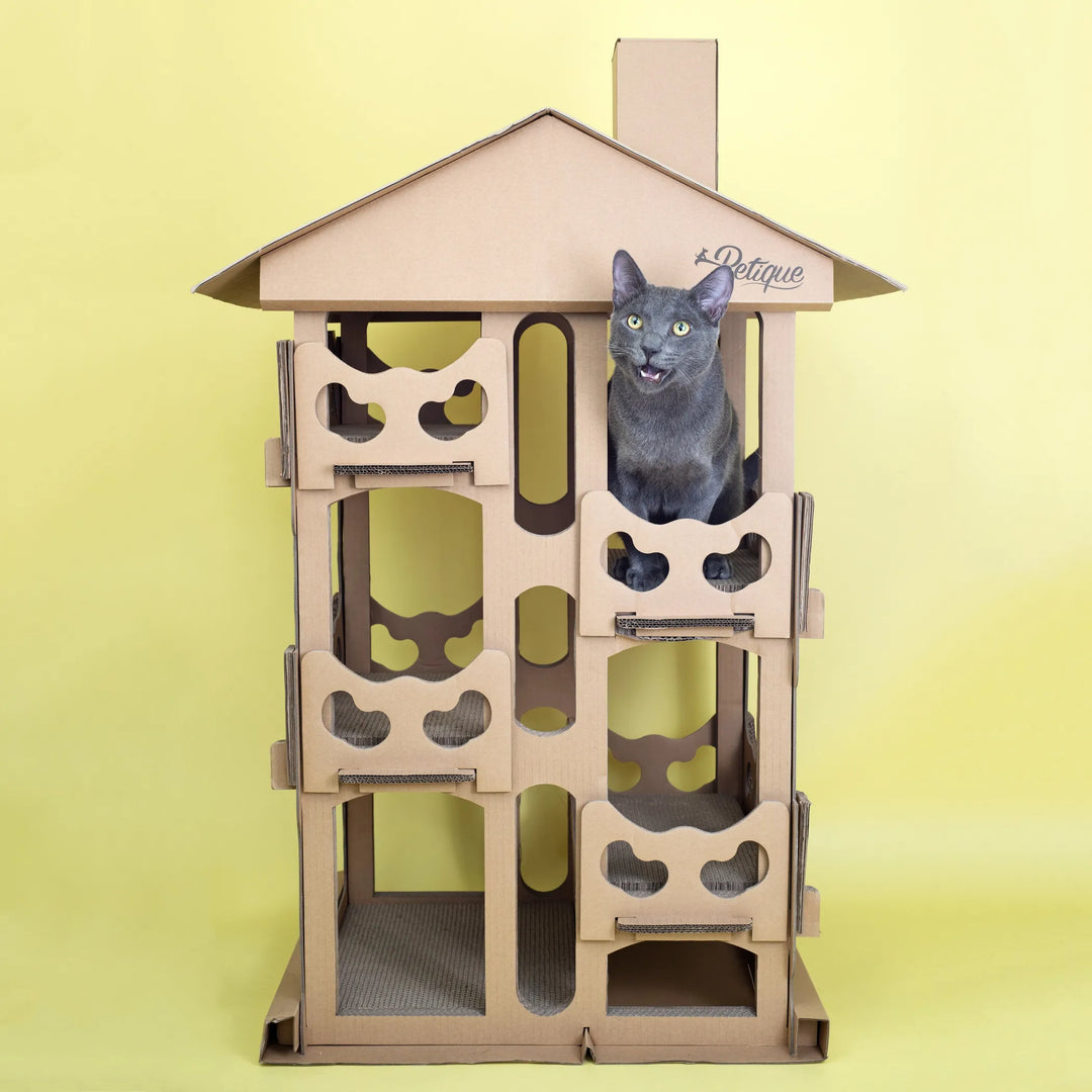 Feline Chateau Cat House