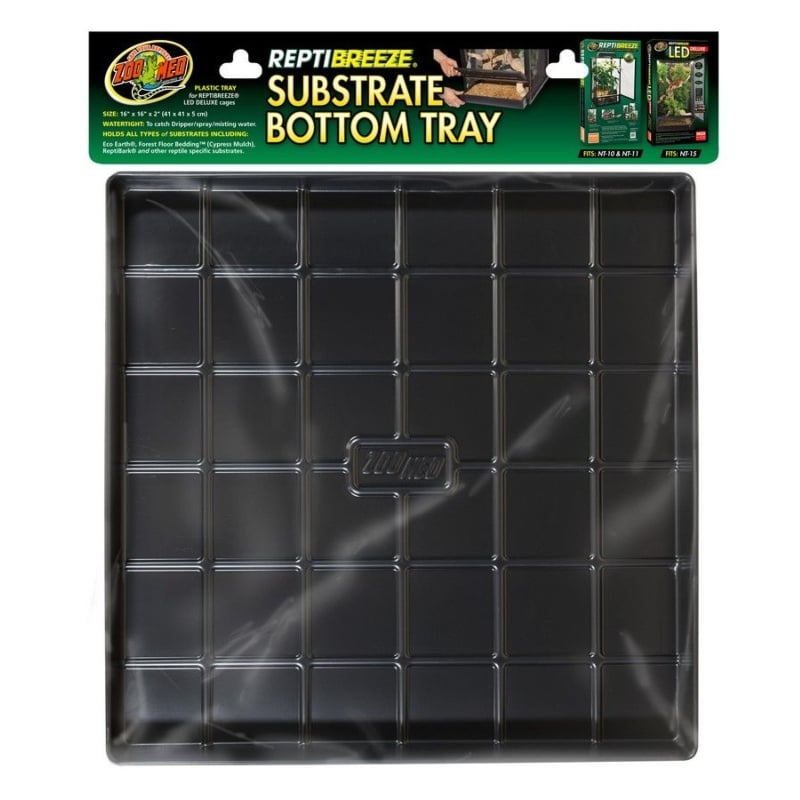 Zoo Med ReptiBreeze Substrate Bottom Tray - Medium - 1 count-